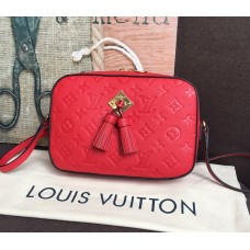 Louis Vuitton Monogram Empreinte Leather Saintonge Scarlet M44606