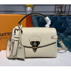 Louis Vuitton Monogram Empreinte Leather Georges BB Creme M53943