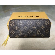 Louis Vuitton Monogram Canvas Clemence Wallet Mimosa M60744