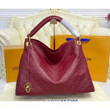 Monogram Empreinte Leather Artsy MM M41066-wine-red