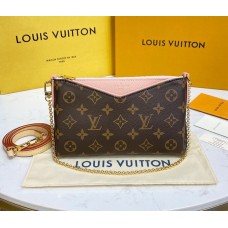 Louis Vuitton Monogram Canvas Pallas Clutch M44037