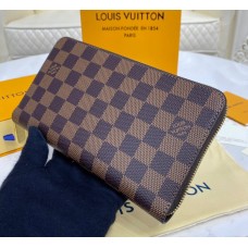 Louis Vuitton Damier Ebene Zippy Organizer N60111-brown