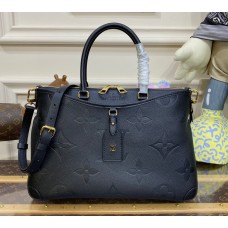 Louis Vuitton Monogram Empreinte Leather Trianon MM M46487-black