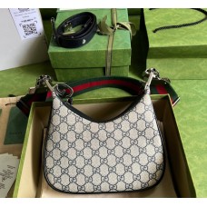 Gucci Attache Small Shoulder Bag GU699409CA-blue