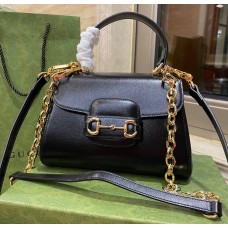 Gucci Horsebit 1955 Mini Bag GU703848L-black
