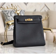 Hermes Kelly Ado Backpack H4422G-black