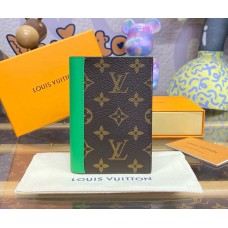 Louis Vuitton Monogram Macassar canvas Passport Cover M82867