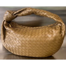 Bottega Veneta Small Jodie with gold-toned hardware B600261-mustard