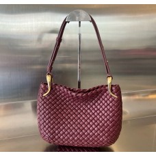 Bottega Veneta Clicker Small Shoulder Bag B730968-barolo