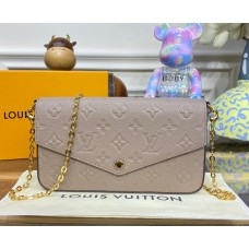 Louis Vuitton Felicie Pochette M64064-gray