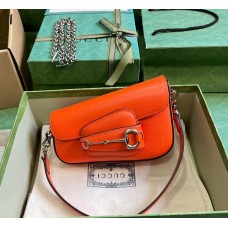 Gucci Horsebit 1955 Mini Shoulder Bag GU774209L-orange