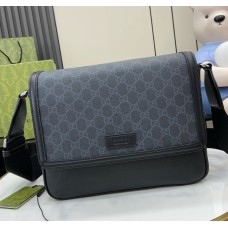 Gucci Medium GG crossbody bag with tag GU795459-black