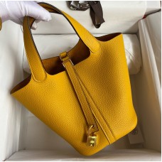 Hermes Picotin Lock 18 Golden Hardware H2218G-miel