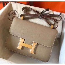 Hermes Lindy Constance 24cm H4423G-Gris-Tourterelle