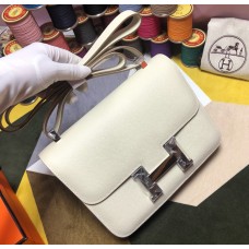 Hermes Lindy Constance 24cm H4423W-Craie