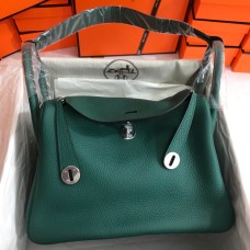 Hermes Lindy 26cm H6626W-Malachite