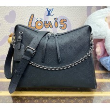 Louis Vuitton Mahina Leather Hand It All MM M24132-black