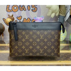 Louis Vuitton Monogram Canvas Pochette Voyage Souple M82543-brown