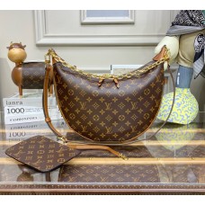 Louis Vuitton Monogram Canvas Loop Hobo M46311