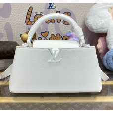 Louis Vuitton Capucines East-West MM M23947-white