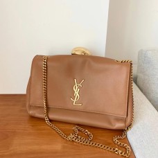 Saint Laurent Reversible Medium Kate YSL553804-caramel