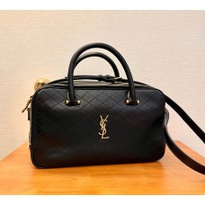 Saint Laurent Lyia Duffle Bag YSL766785-black