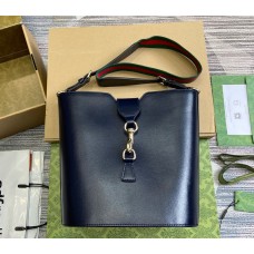 Gucci Medium bucket shoulder bag GU782904-dark-blue