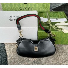 Gucci Moon Side Shoulder Bag GU786015-L-black