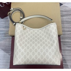 Gucci GG Emblem medium bucket bag GU815103-oat-beige