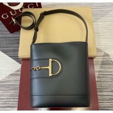 Gucci 73 medium bucket bag GU833660L-black