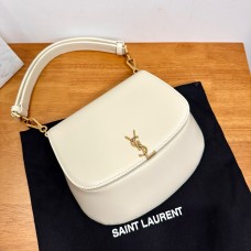 Saint Laurent Voltaire top handle in box YSL800846-cream