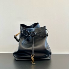 Saint Laurent Paris VII Pochon in lambskin YSL804302-black