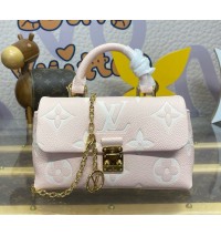 Louis Vuitton Monogram Empreinte Bicolor Leather Nano Madeleine M13796