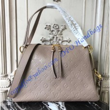 Louis Vuitton Monogram Empreinte Leather Ponthieu PM Light Gray Louis Vuitton Monogram Empreinte Leather Ponthieu PM Light Gray