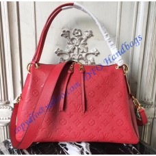 Louis Vuitton Monogram Empreinte Leather Ponthieu PM Red Louis Vuitton Monogram Empreinte Leather Ponthieu PM Red