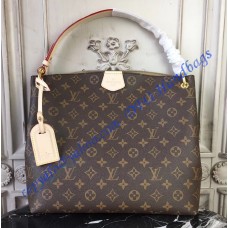 Louis Vuitton Monogram Canvas Graceful PM Beige M43701