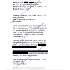 Comment from Andrea F on November 2017