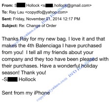 Feedback from S. Hollock on November 2014 Feedback from S. Hollock on November 2014