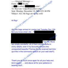 Testimonial from X. Rivalta on December 2006 Testimonial from X. Rivalta on December 2006