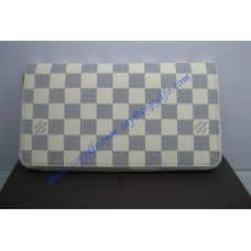 Louis Vuitton Damier Azur Porte-monnaie zippe N60012 Louis Vuitton Damier Azur Porte-monnaie zippe N60012