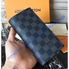 Damier Graphite Alexandre Wallet Bordeaux N64421 Damier Graphite Alexandre Wallet Bordeaux N64421